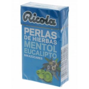 173409 - RICOLA PERLAS SIN AZUCAR EUCALIPTUS 25 G